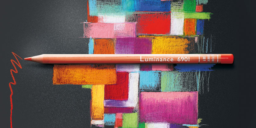 Caran D'Ache Luminance 6901 + 2 Full Blender Colored Pencils