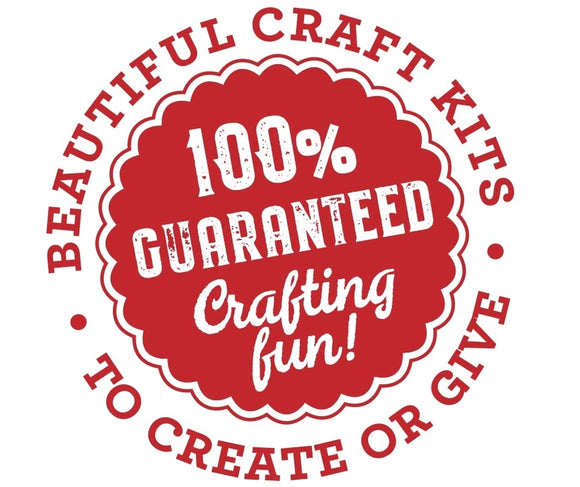 The Crafty Kit Company Highland Cow Needle Felting Craft Kit