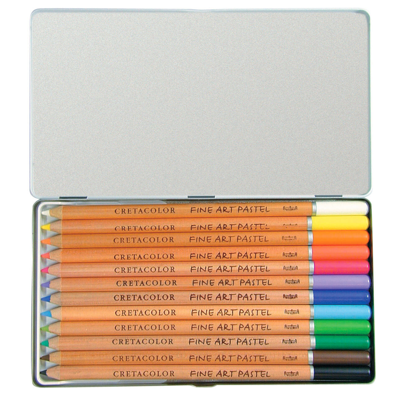 Cretacolor Artists Pastel Pencil Set of 12 colours