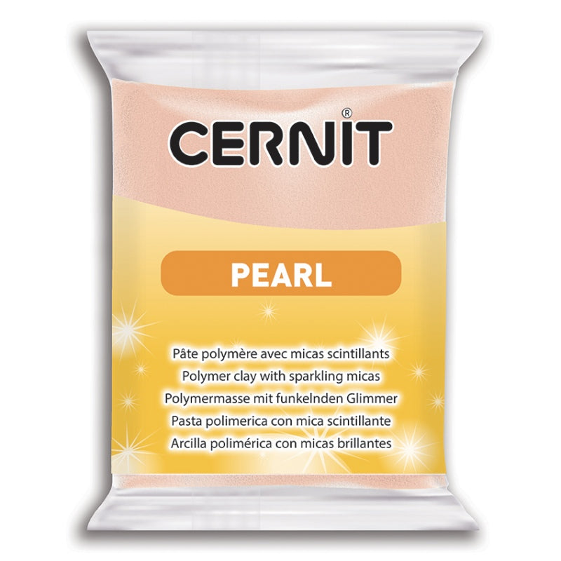 CERNIT Pearl Polymer Clay Colour 475 Pink 56g
