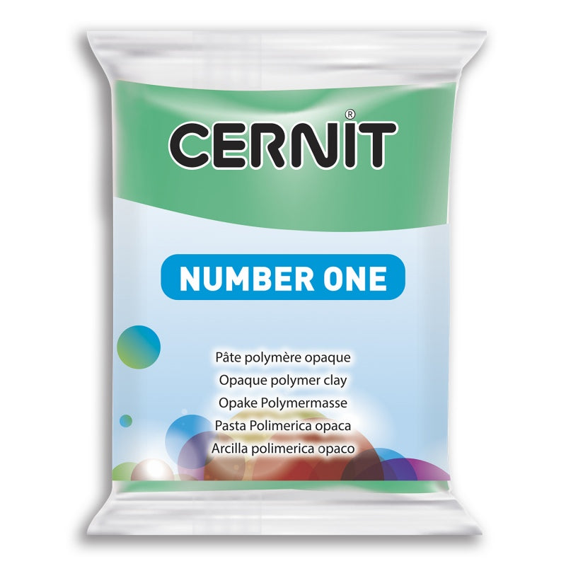 CERNIT Polymer Clay NUMBER ONE 652 LichenGreen 56g
