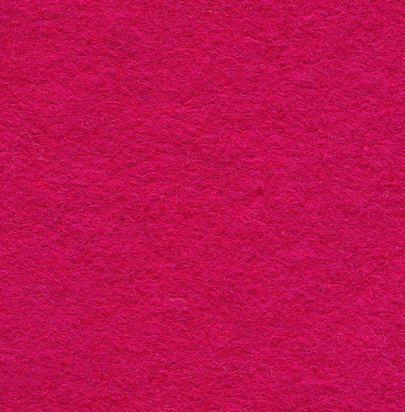 Wool Mix Handicraft Felt Square 9 x 9 inches Cerise Pink