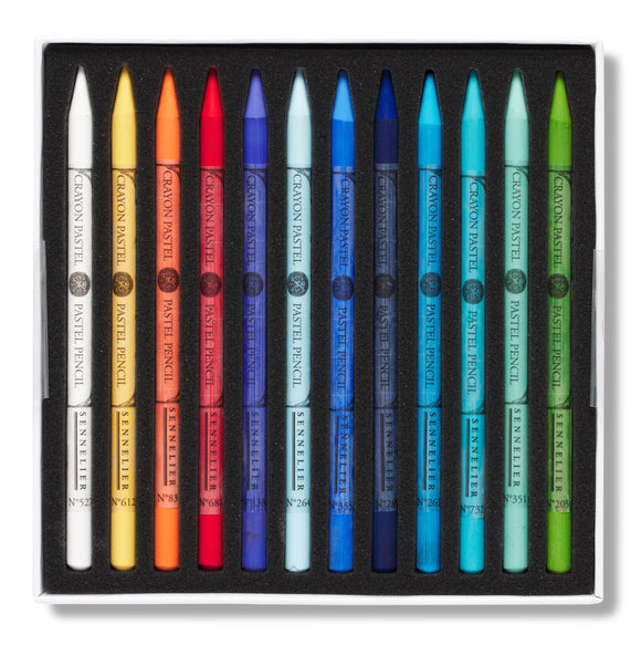 Sennelier Woodless Pastel Pencils - Boxed Set of 24