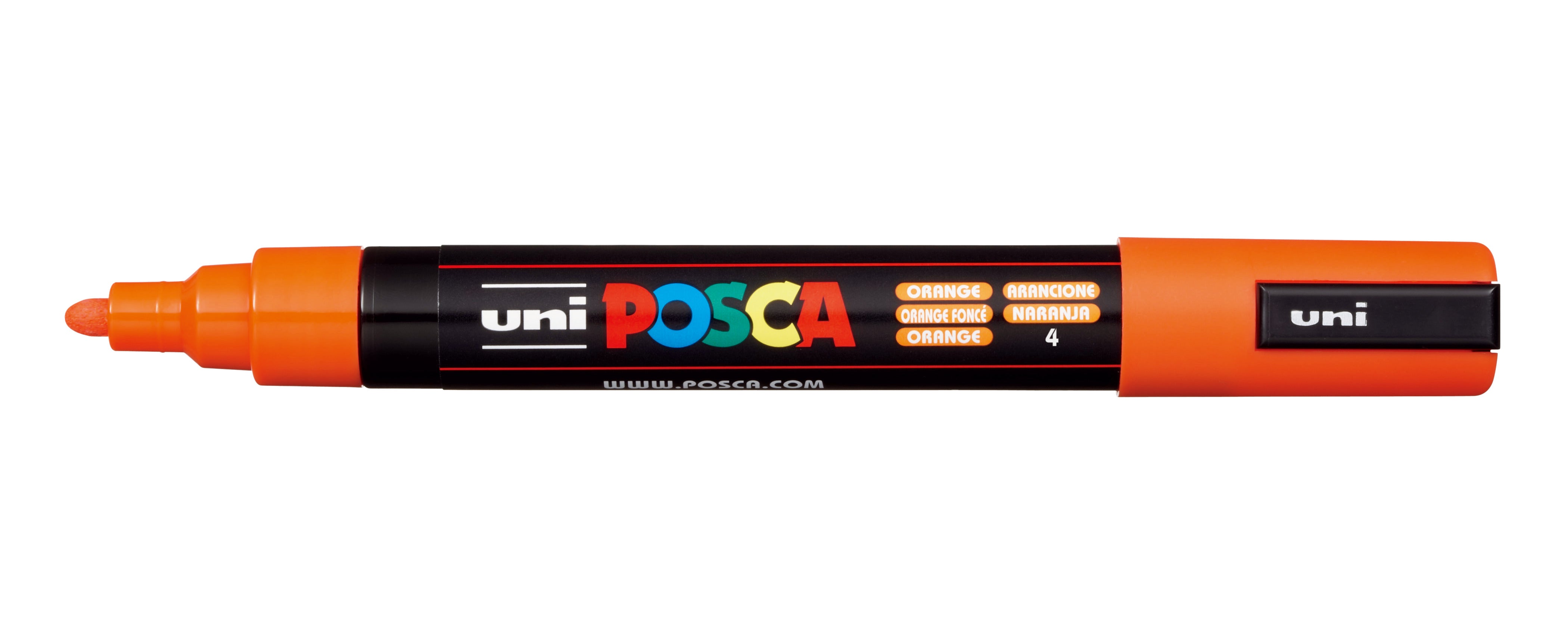 Buy orange POSCA PC-5M Paint Marker Pens Medium Bullet tipped 1.8 mm - 2.5 mm Multiple Options