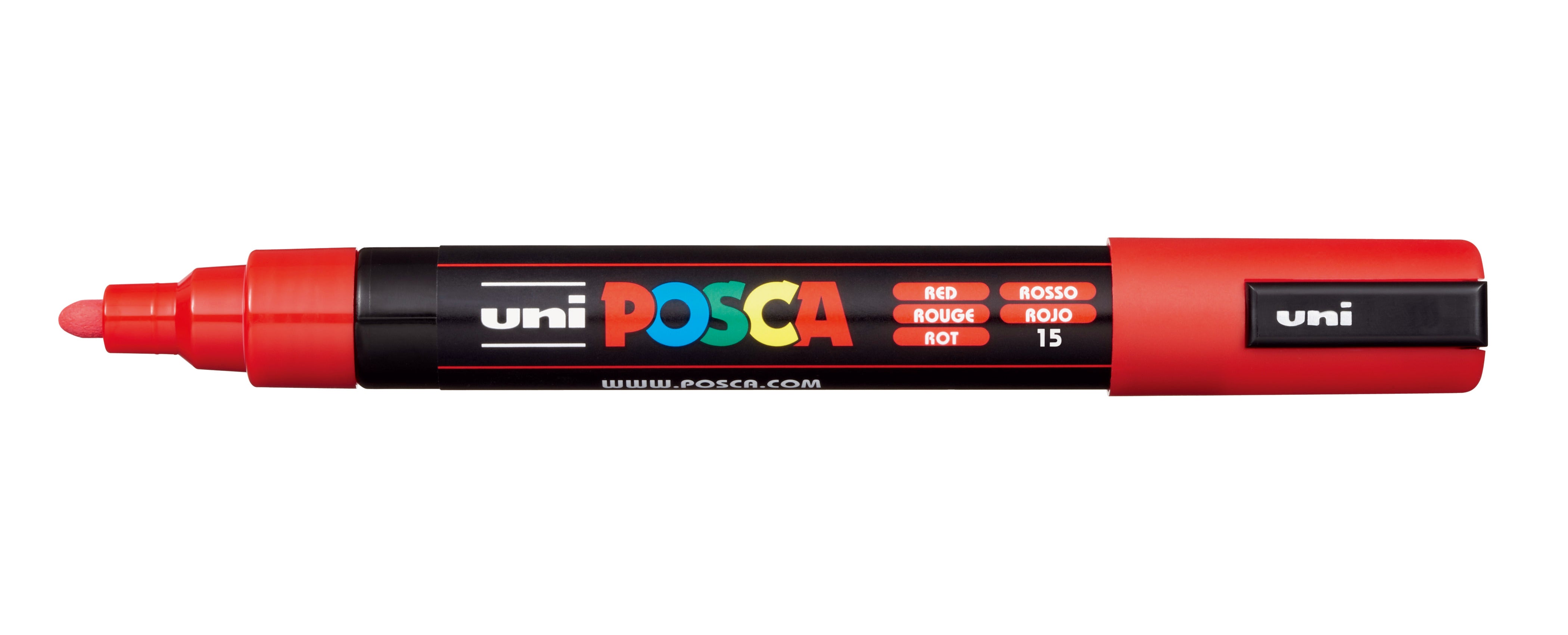 Buy red POSCA PC-5M Paint Marker Pens Medium Bullet tipped 1.8 mm - 2.5 mm Multiple Options