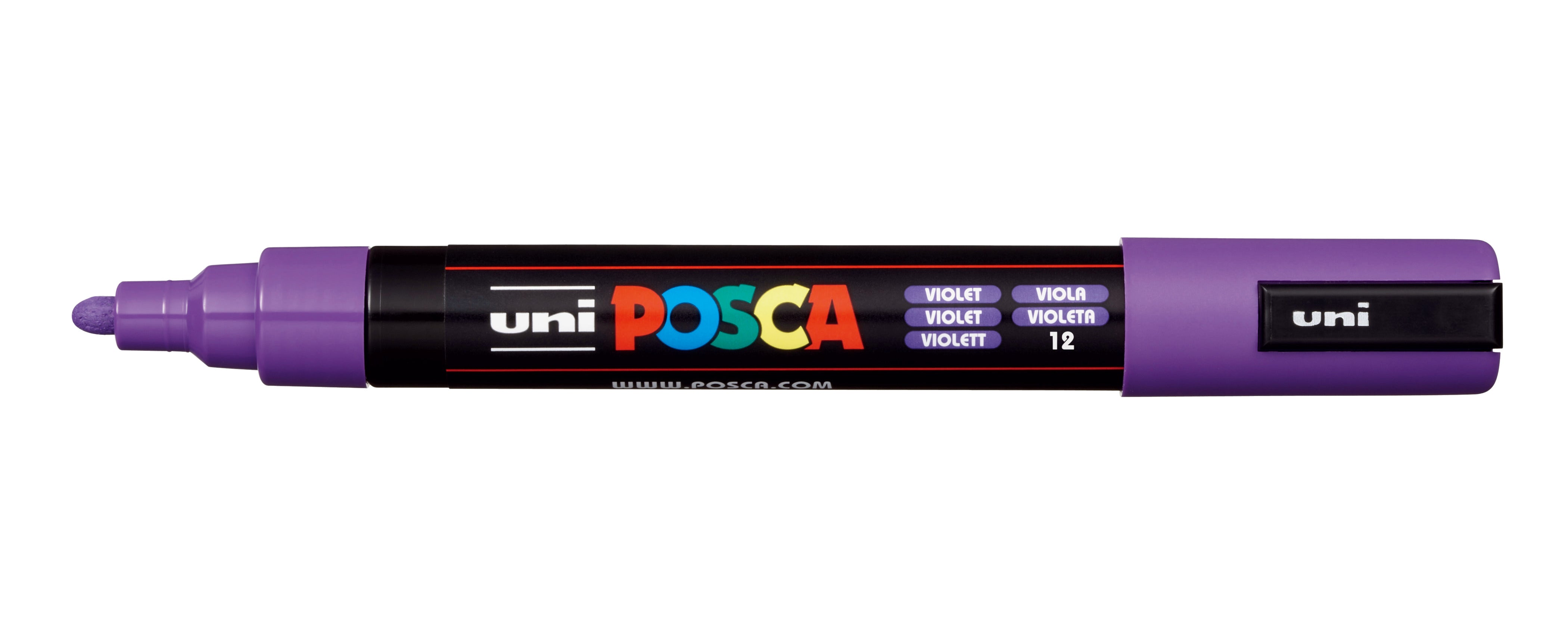 Buy violet POSCA PC-5M Paint Marker Pens Medium Bullet tipped 1.8 mm - 2.5 mm Multiple Options