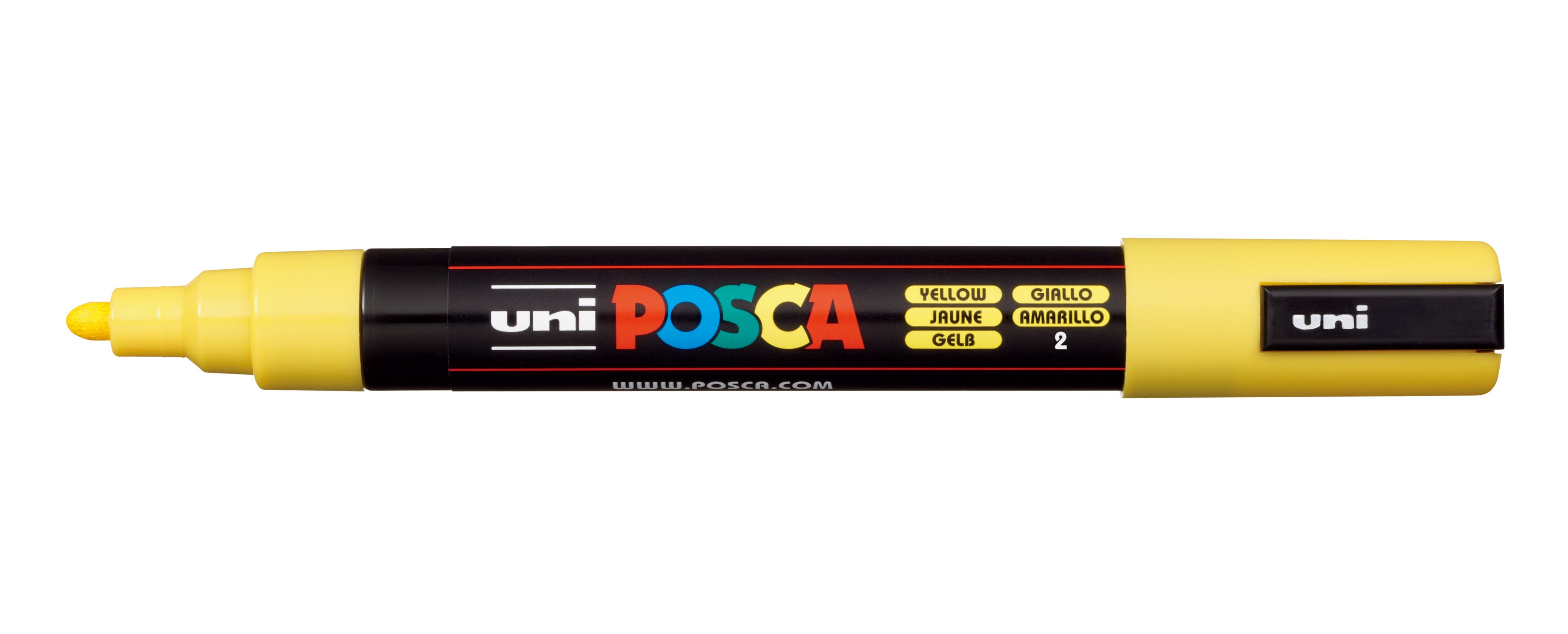 Buy yellow POSCA PC-5M Paint Marker Pens Medium Bullet tipped 1.8 mm - 2.5 mm Multiple Options