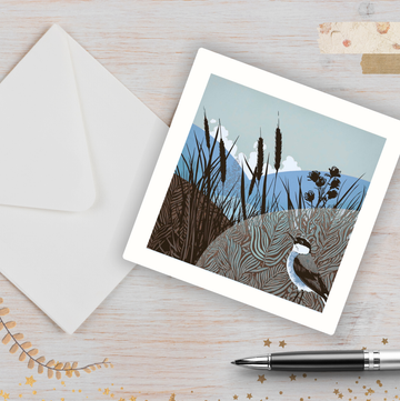 Reed Bunting - Greetings Card & Envelope