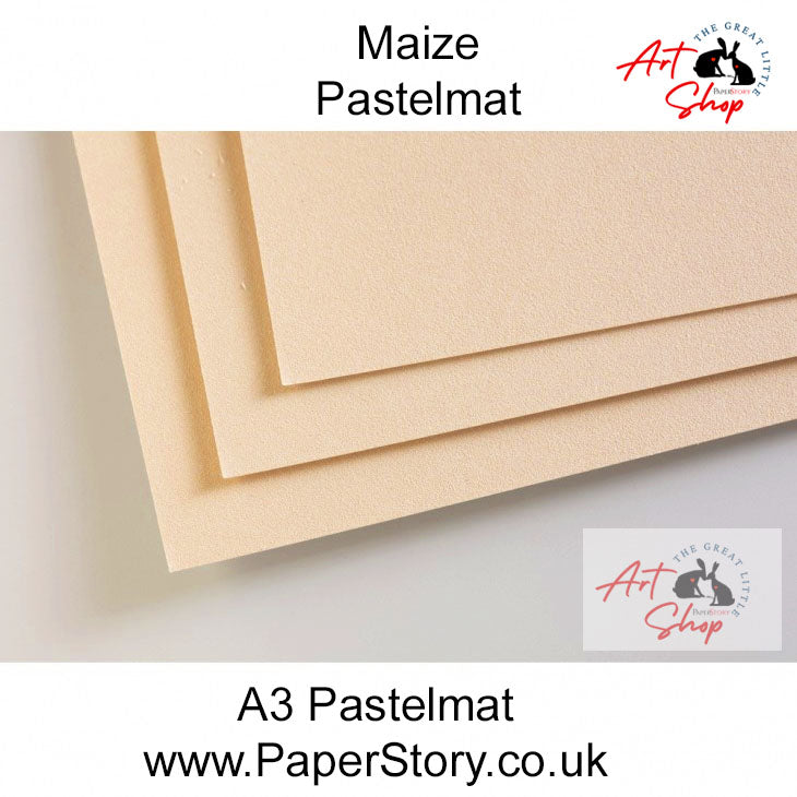 Pastelmat A3 Maize warm cream pastel paper for artists