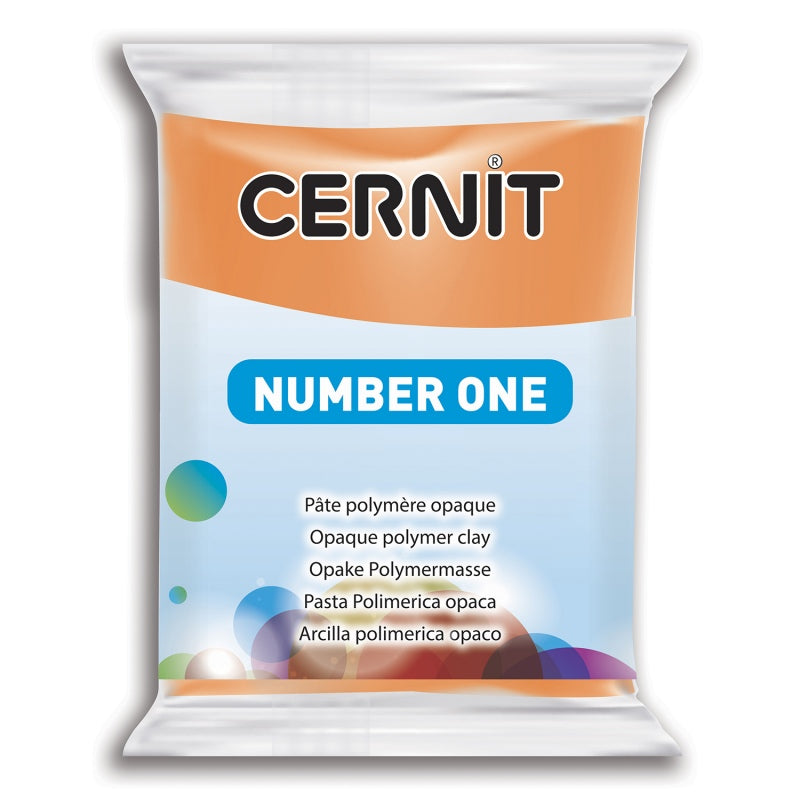 CERNIT Polymer Clay NUMBER ONE 752 Orange 56g