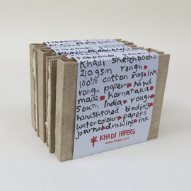 Khadi Handmade Hard Backed Book 13 x 16cm
