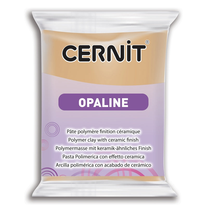 CERNIT Opaline Polymer Clay Colour 815 Sand 56g