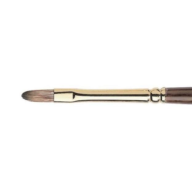 Winsor & Newton : Monarch Filbert  : Long 0Winsor & Newton Professional Oil  & Acrylic Brush Monarch Filbert Long 0