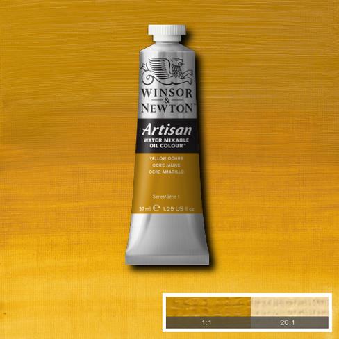 Winsor & Newton Artisan Oil Water Mixable Oil paint 37 ml Yellow Ochre