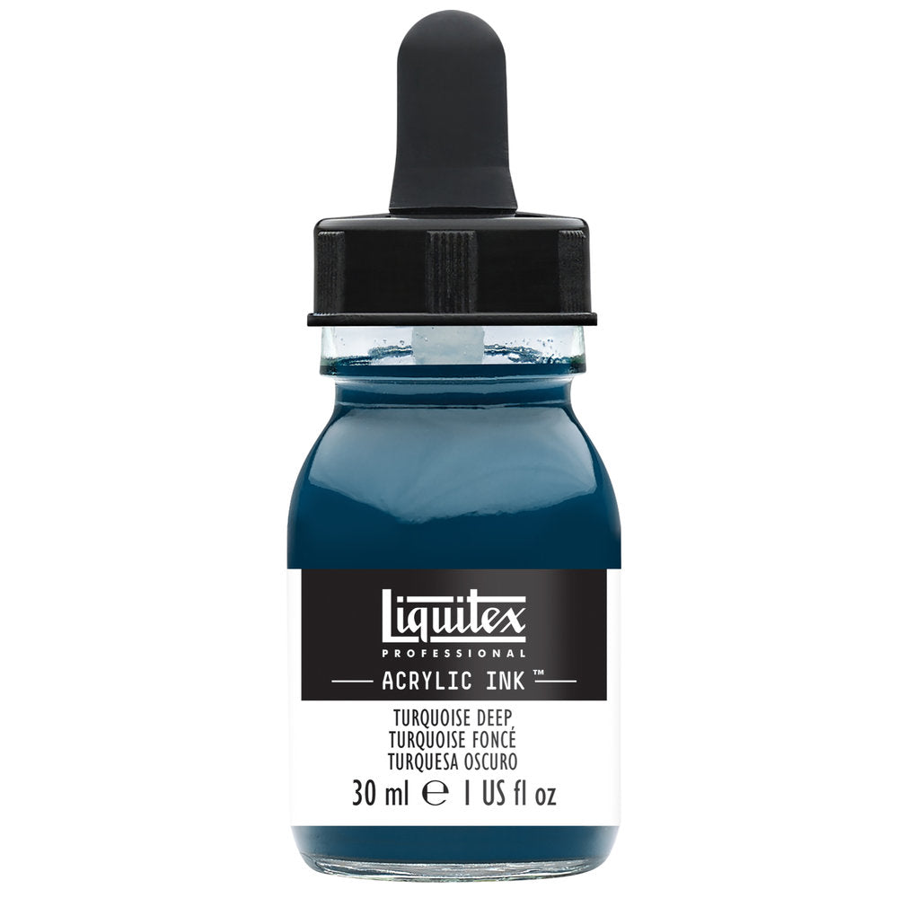 Liquitex Professional Acrylic Ink : Turquoise Deep