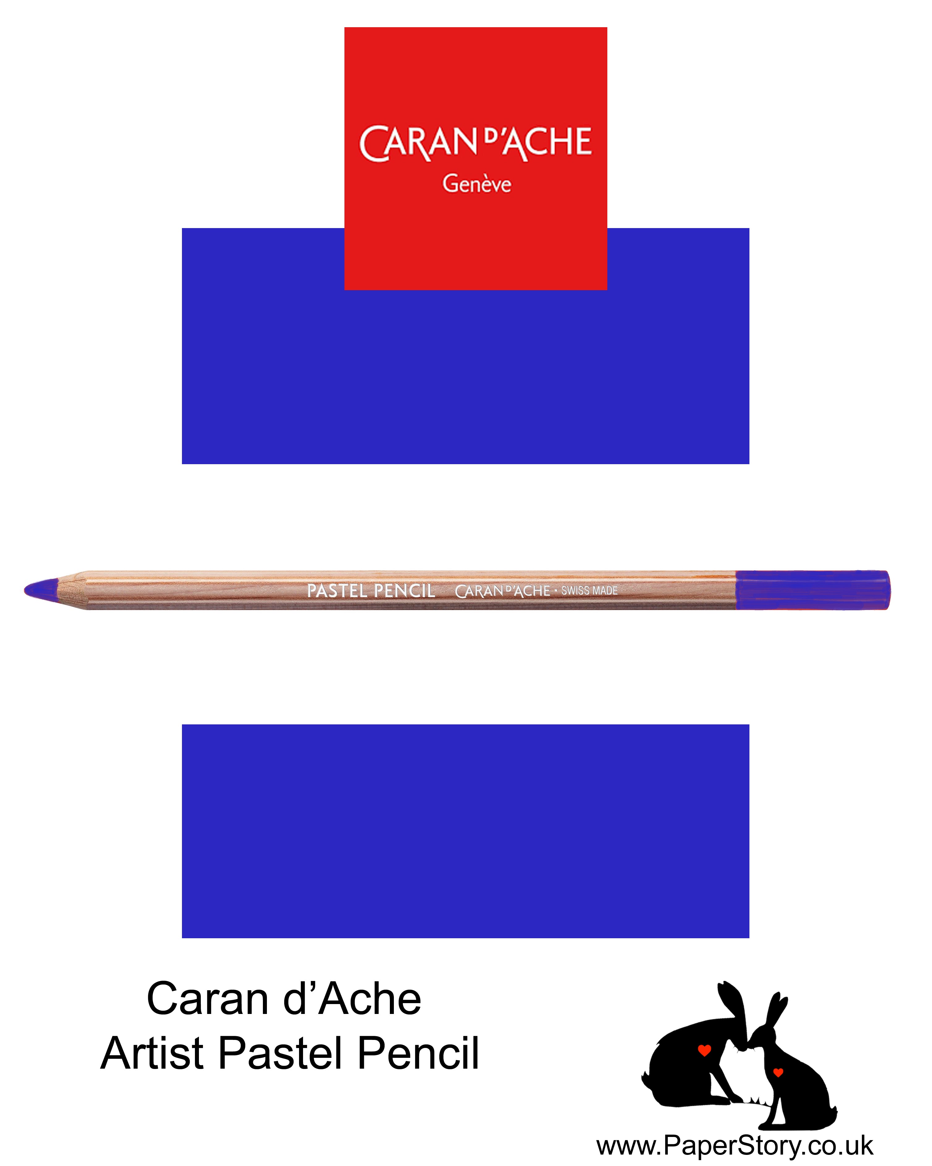 Caran d'Ache Pastel individual Artist Colour Pencils Cobalt Violet 788-620