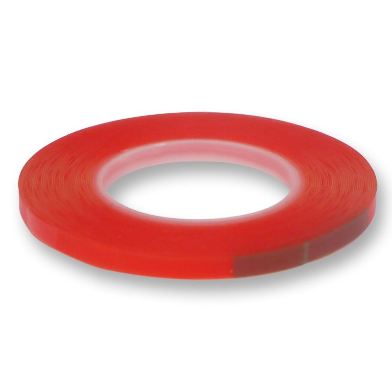 Double Sided Red High tack tape 3 mm x 50m