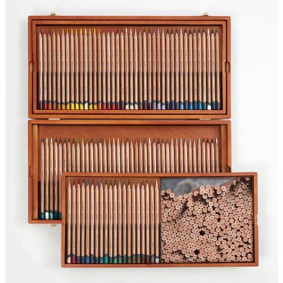 Derwent Lightfast Coloured  Artist Pencils in wooden box of 100 - Available to pre order