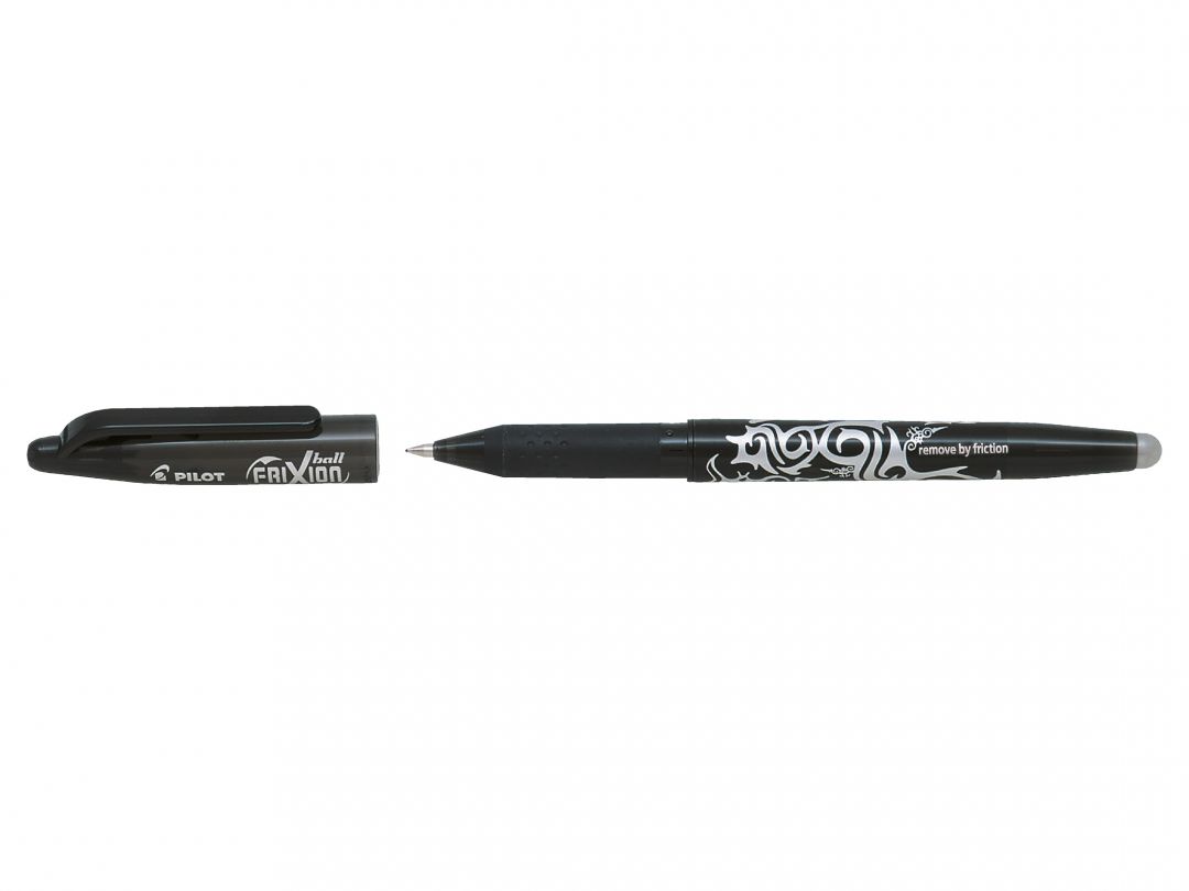 FriXion : Pilot : Gel Ink Rollerball erasable pen : Black
