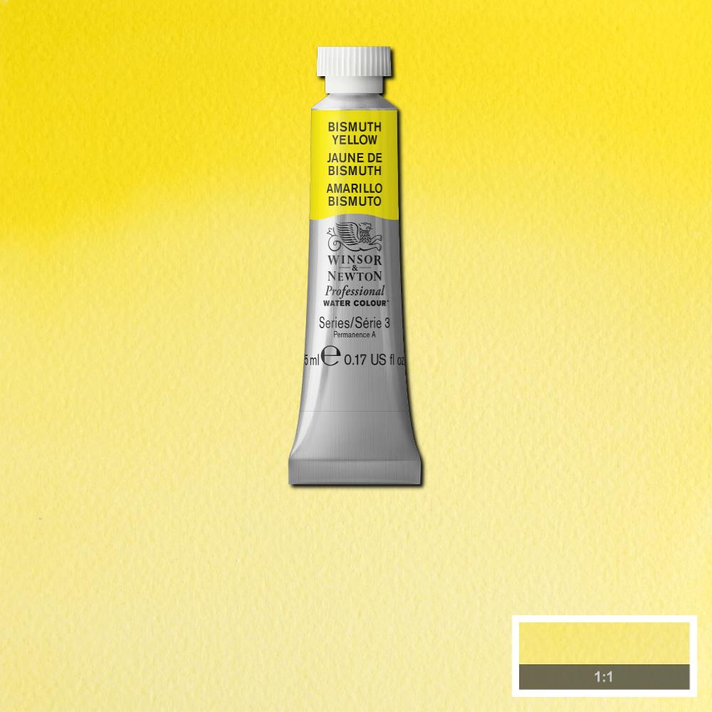 Winsor & Newton Professional Watercolour Paint 5ml : Bismuth Yellow