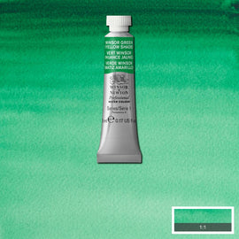 Winsor & Newton Professional Watercolour Paint 5ml : Winsor Green (Yellow Shade)