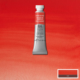 Winsor & Newton Professional Watercolour Paint 5ml Cadmium Red