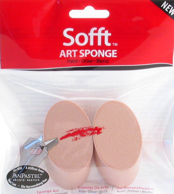PanPastel Sofft tools : Angle Sliced Round : Pack of 2