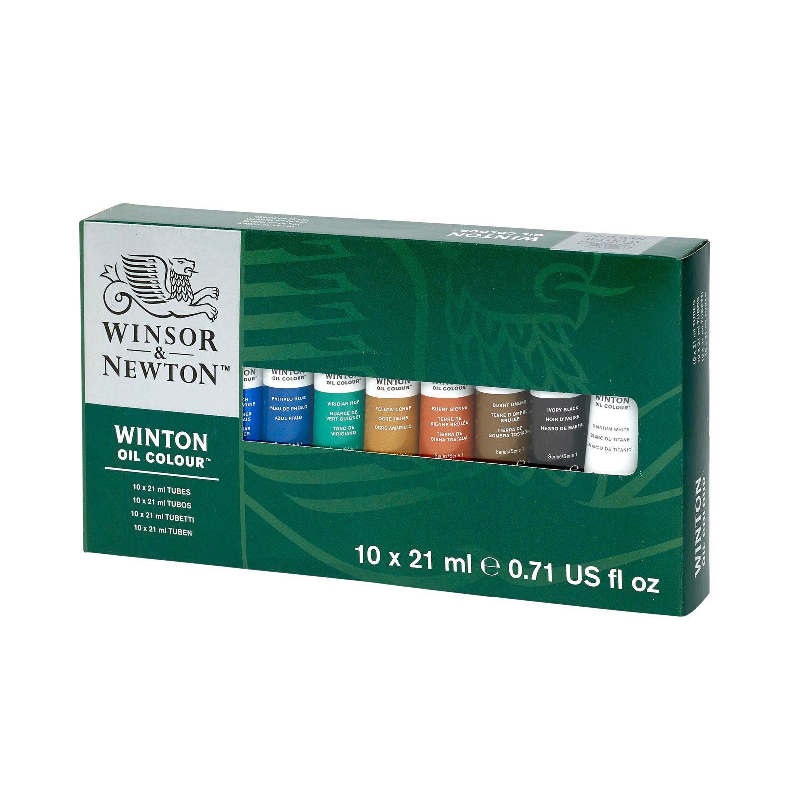 Winsor and Newton : Winton Oil : Set 10 x 21 ml