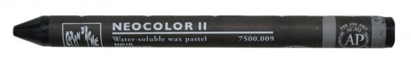 Buy black-009 Caran D&#39;Ache NEOCOLOR II Watercolour Artist  Crayon Individual colours