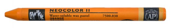 Buy orange-030 Caran D&#39;Ache NEOCOLOR II Watercolour Artist  Crayon Individual colours