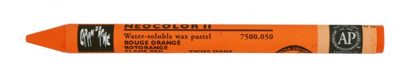 Buy flame-red-050 Caran D&#39;Ache NEOCOLOR II Watercolour Artist  Crayon Individual colours