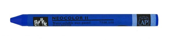Buy sapphire-blue-150 Caran D&#39;Ache NEOCOLOR II Watercolour Artist  Crayon Individual colours