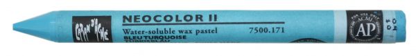 Buy turquoise-blue-171 Caran D&#39;Ache NEOCOLOR II Watercolour Artist  Crayon Individual colours