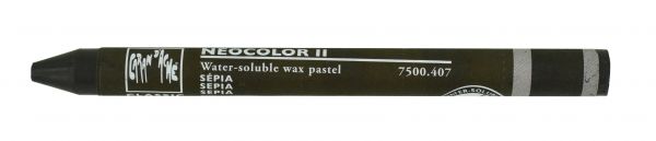 Buy sepia-407 Caran D&#39;Ache NEOCOLOR II Watercolour Artist  Crayon Individual colours