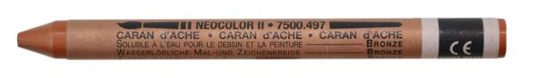 Buy bronze-497 Caran D&#39;Ache NEOCOLOR II Watercolour Artist  Crayon Individual colours