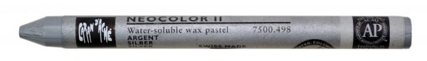 Buy metallic-silver-498 Caran D&#39;Ache NEOCOLOR II Watercolour Artist  Crayon Individual colours