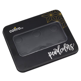 Finetec Coliro Empty Watercolour Metal Box holds 6 Coliro paints