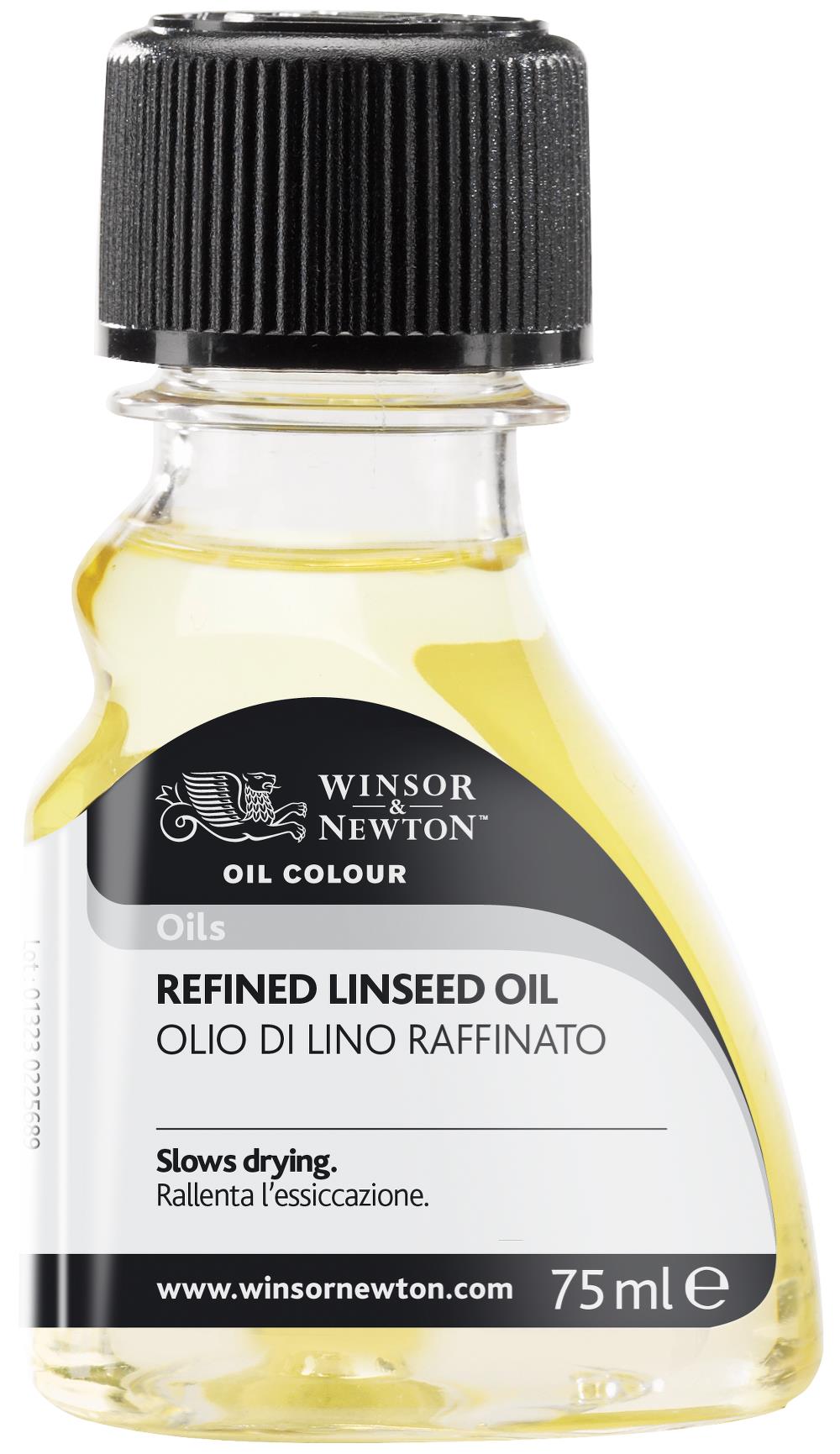Winsor & Newton Rifined Linseed oil 75 mls
