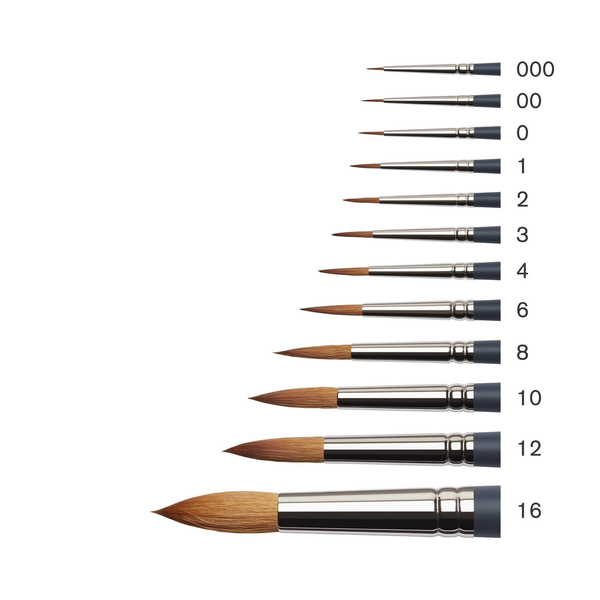 Winsor & Newton have created a new line professional synthetic sable brushes, made using the finest materials to rival natural sable