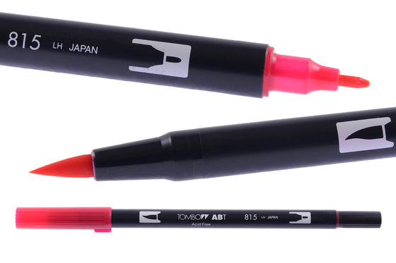 Buy cherry-815 Tombow ABT Individual  Dual Brush Pens