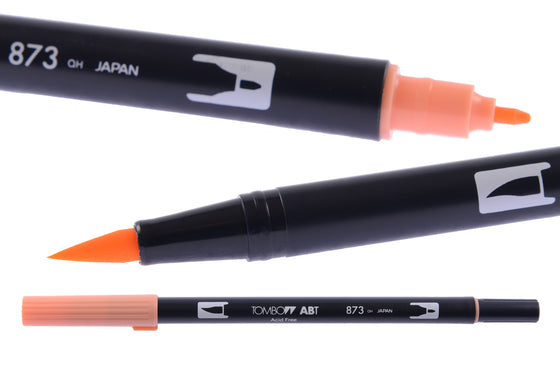 Buy coral-873 Tombow ABT Individual  Dual Brush Pens