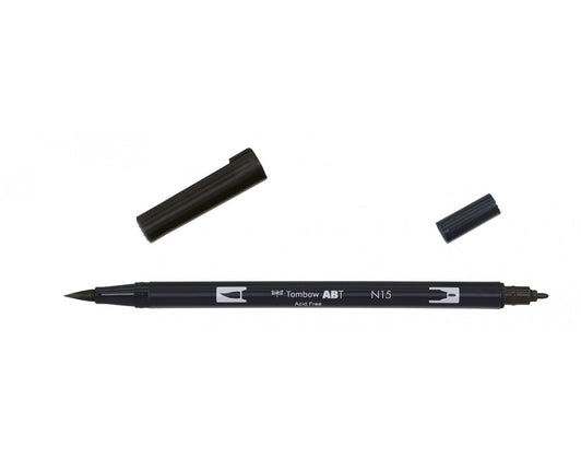 Buy black-n15 Tombow ABT Individual  Dual Brush Pens