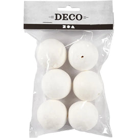 Compressed Cotton balls 40mm  x 6