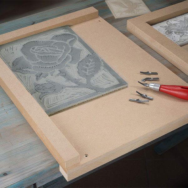 Essdee Lino Cutting Large Bench Hook 300 x 400 mm PaperStory The