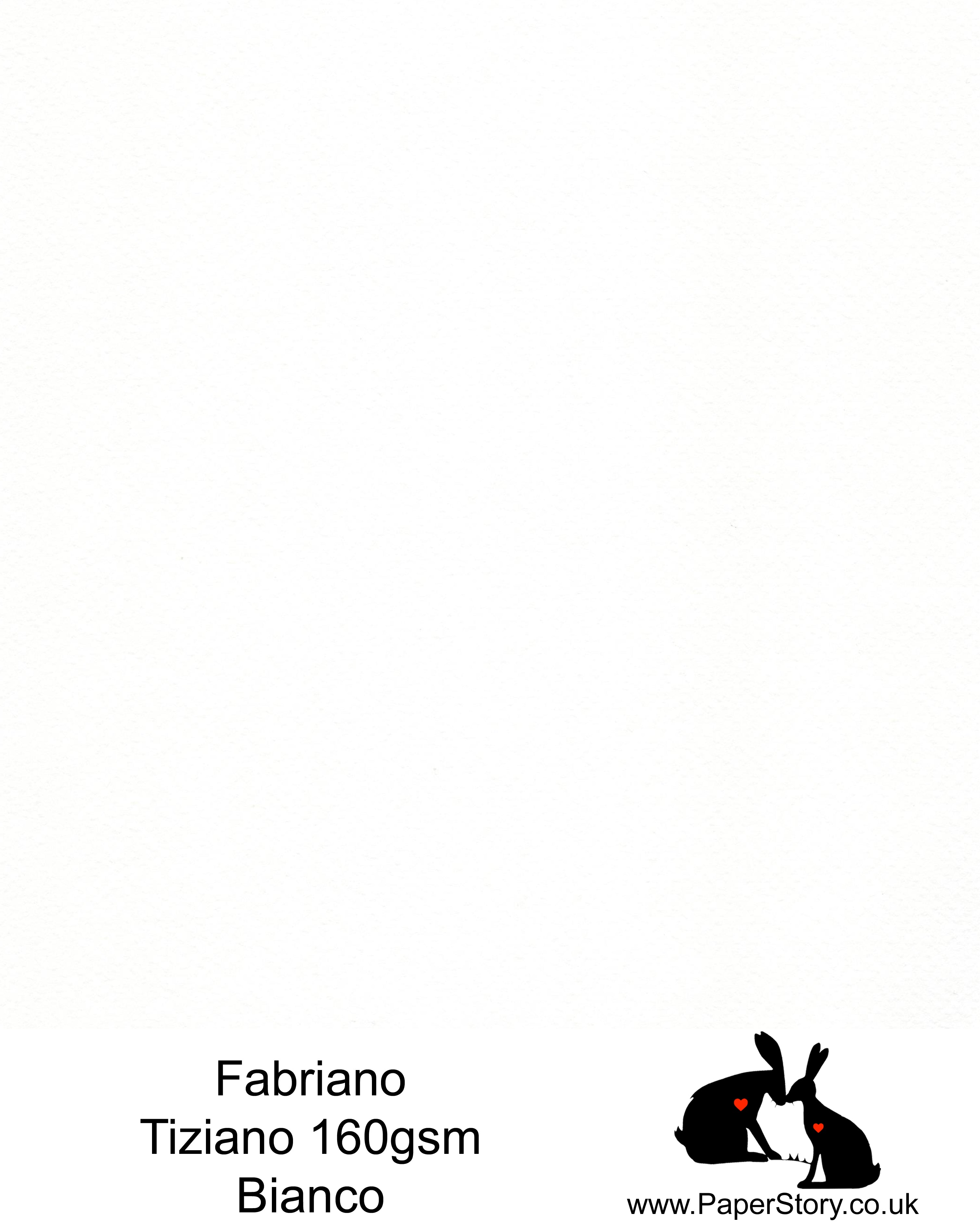 White Bianco Pastel Paper Fabriano  Tiziano Nº 01 160 gsm A3