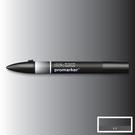 Clear Blender Winsor & Newton Promarker alcohol pen, perfect for fine artists and illustrators. Use with colour pens for blending and effects. New design pens with a double end, each pen has a fine bullet point and a broad chisel nib, which allows you to easily switch between shading larger areas and precision detailing. Superb alcohol-based streak-free coverage so you can achieve flawless, print-like results.