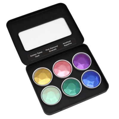 Finetec Coliro Pearlcolor Watercolour Paints C830 Bling