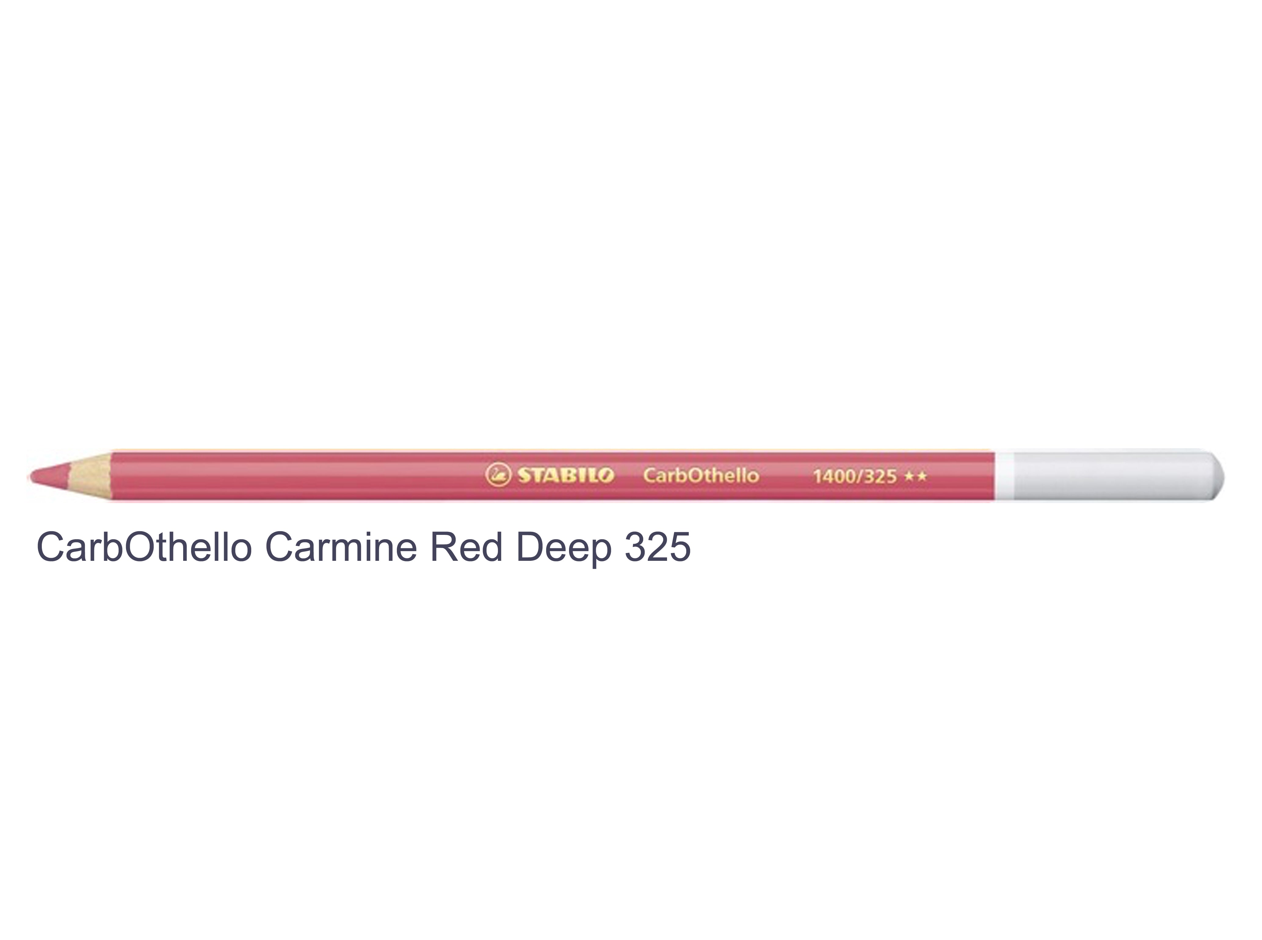 Carmine deep red 325 STABILO CarbOthello chalk-pastel pencils