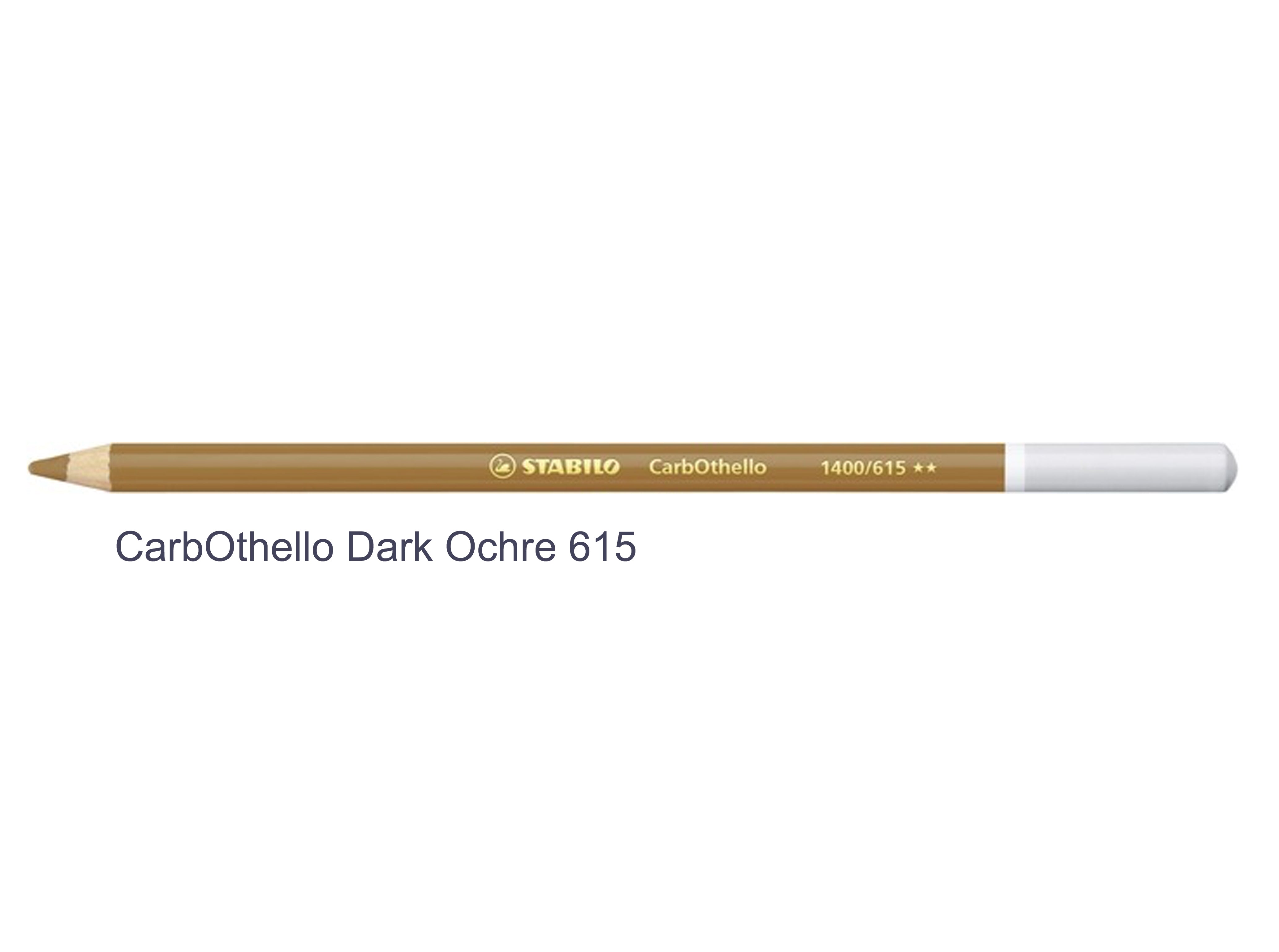 Dark Ochre 615 STABILO CarbOthello chalk-pastel pencils