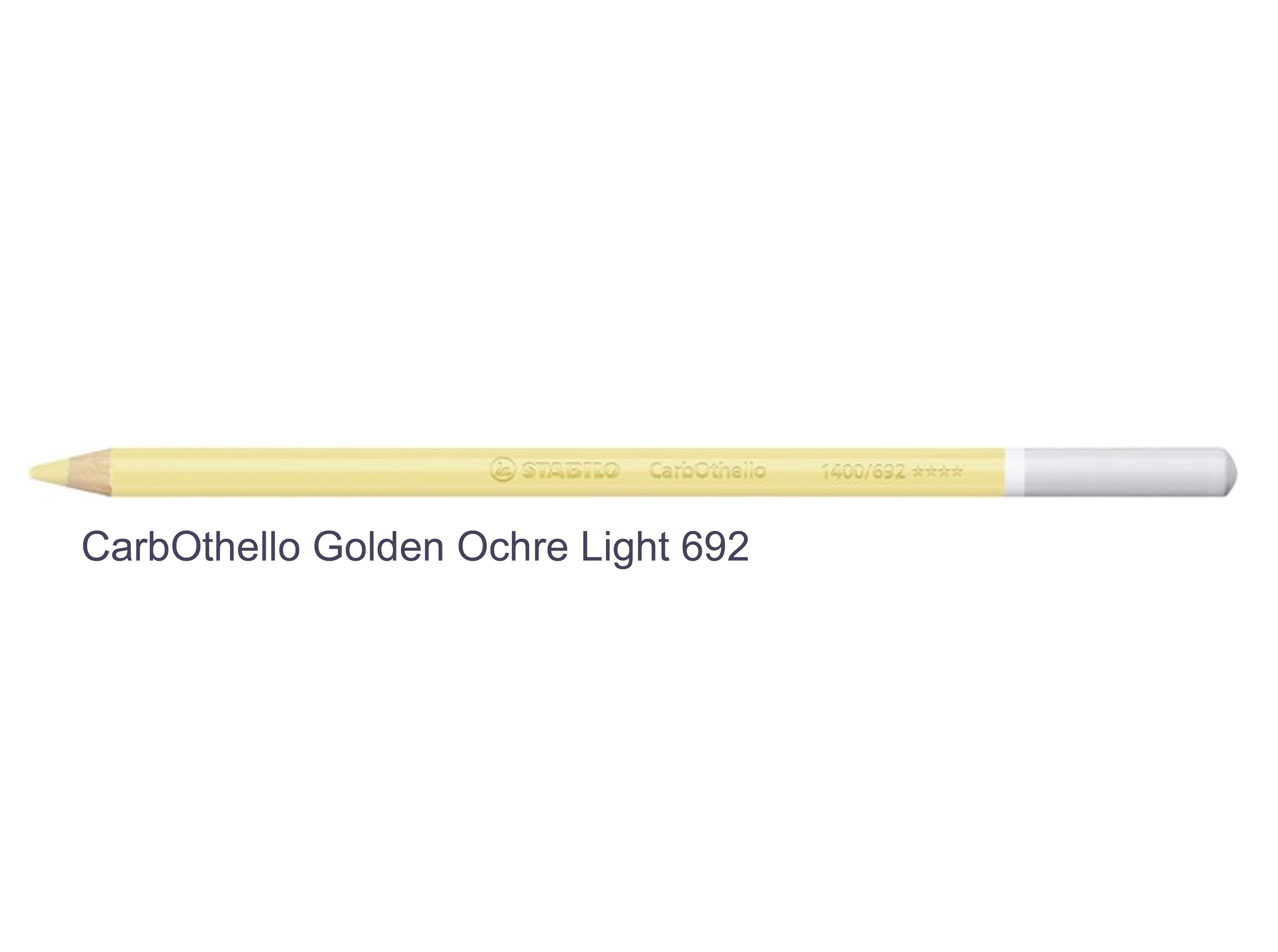 golden ochre light 692 STABILO CarbOthello chalk-pastel pencils